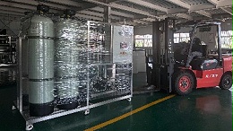 兰州0.5t/h纯水设备交付-针对高硬度水质定制-软化器一备一用保障稳定运行
