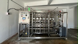 信德水处理为苏州康众公司定制纯化水设备