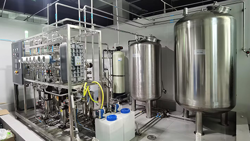 信德纯化水设备助力沃弗二类医疗器械生产