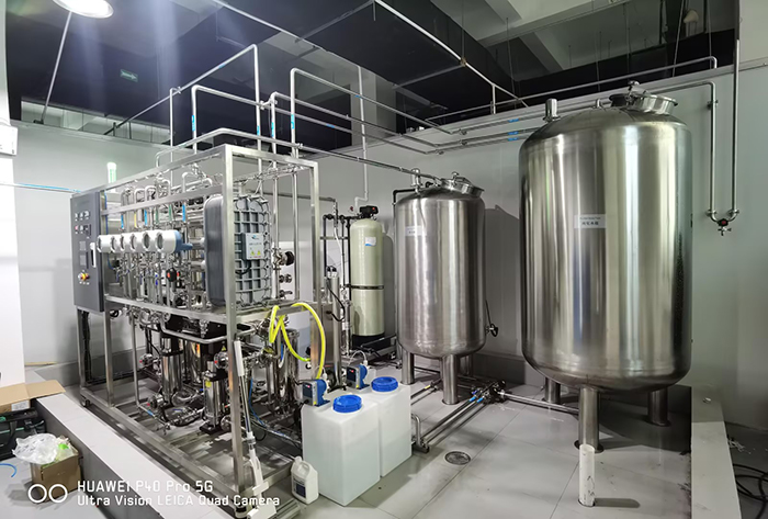 信德纯化水设备助力沃弗二类医疗器械生产