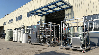 嘉善斯达半导体2t/h超纯水设备交付｜产水电阻率＞18MΩ·cm，赋能功率半导体芯片研发生产